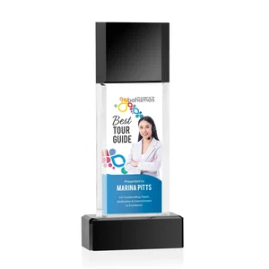 Double-Beveled Crystal Award