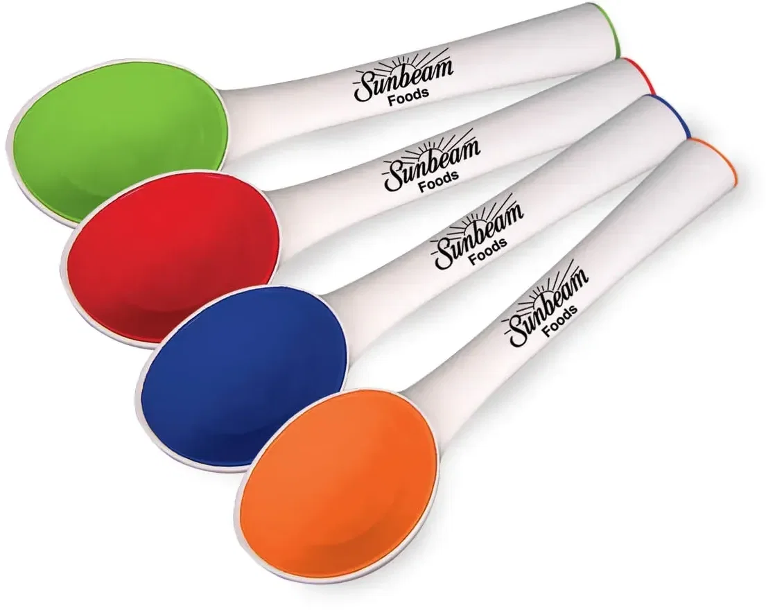 Double Dip Ice Cream Scoop. ABS plastic double dip ice cream scoop with comfort grip for dairy promotions, view 2