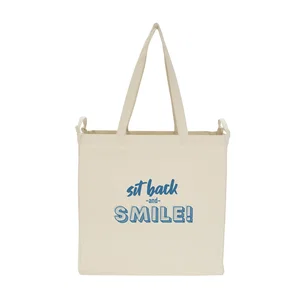 Double Handle Cotton Tote Bag