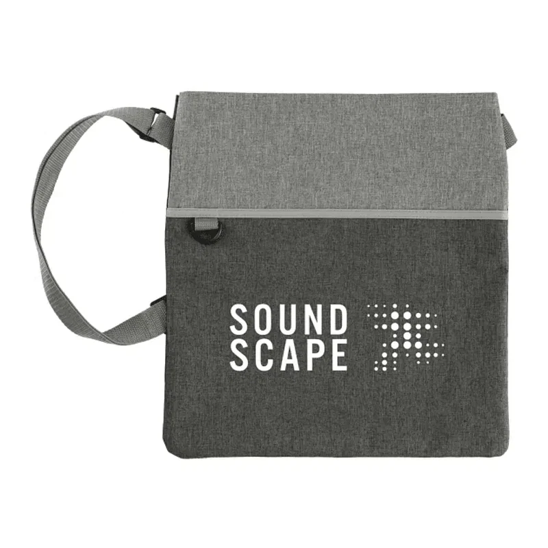Custom Crossbody Logo Tote Bag — view 6
