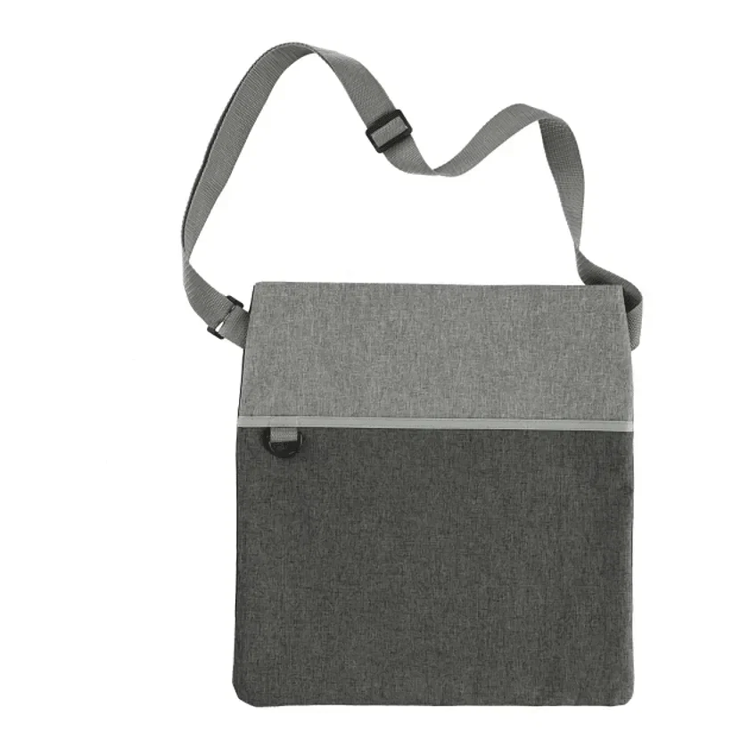 Crossbody Logo Tote Bag held in hand