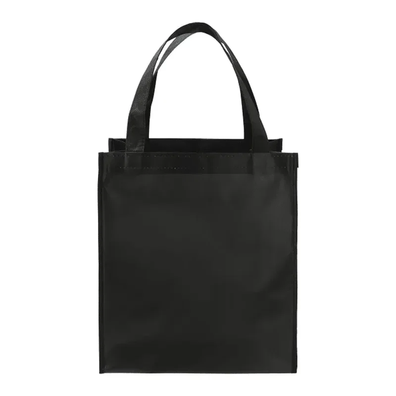 Custom Wipeable Grocery Tote with Bottom Board Support — view 4