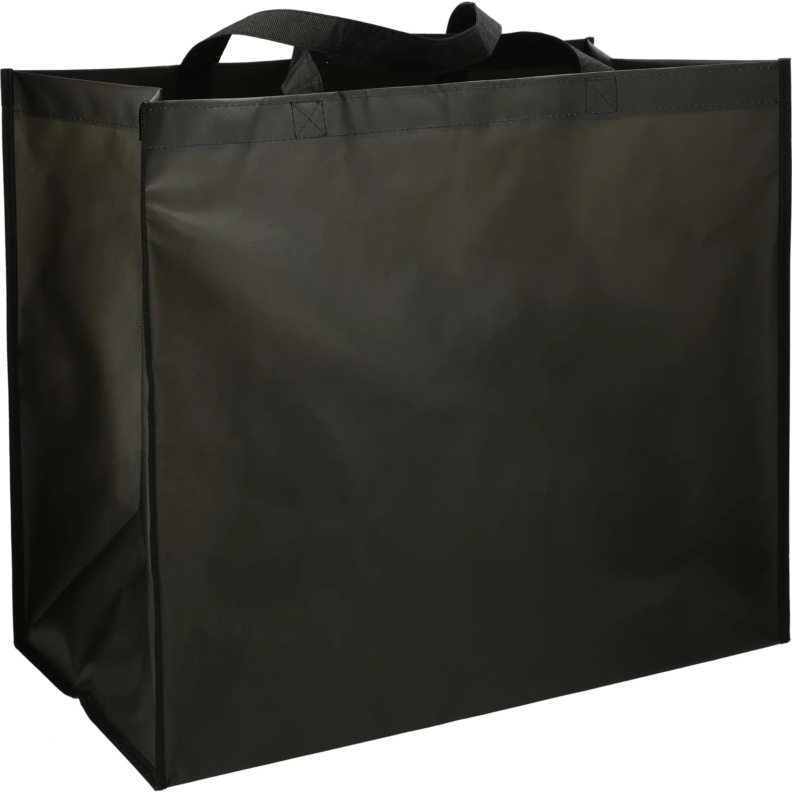 Custom Jumbo Laminated Tote with Plastic Bottom Board — view 10