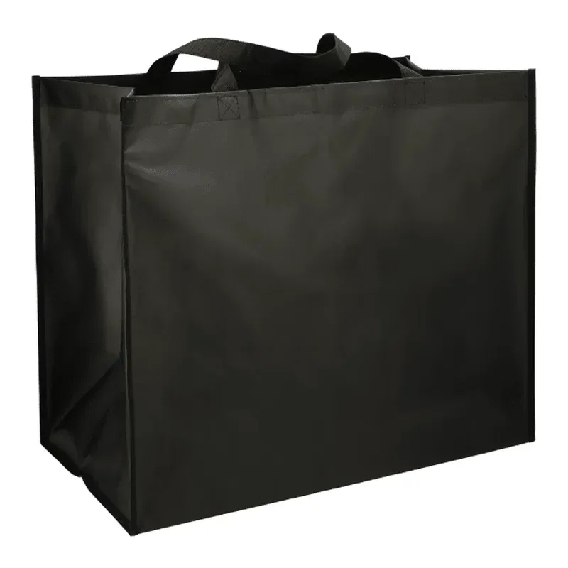 Custom Jumbo Laminated Tote with Plastic Bottom Board — view 3