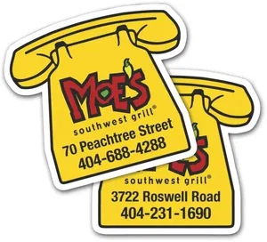 Promotional Double Sided Phone Magnet