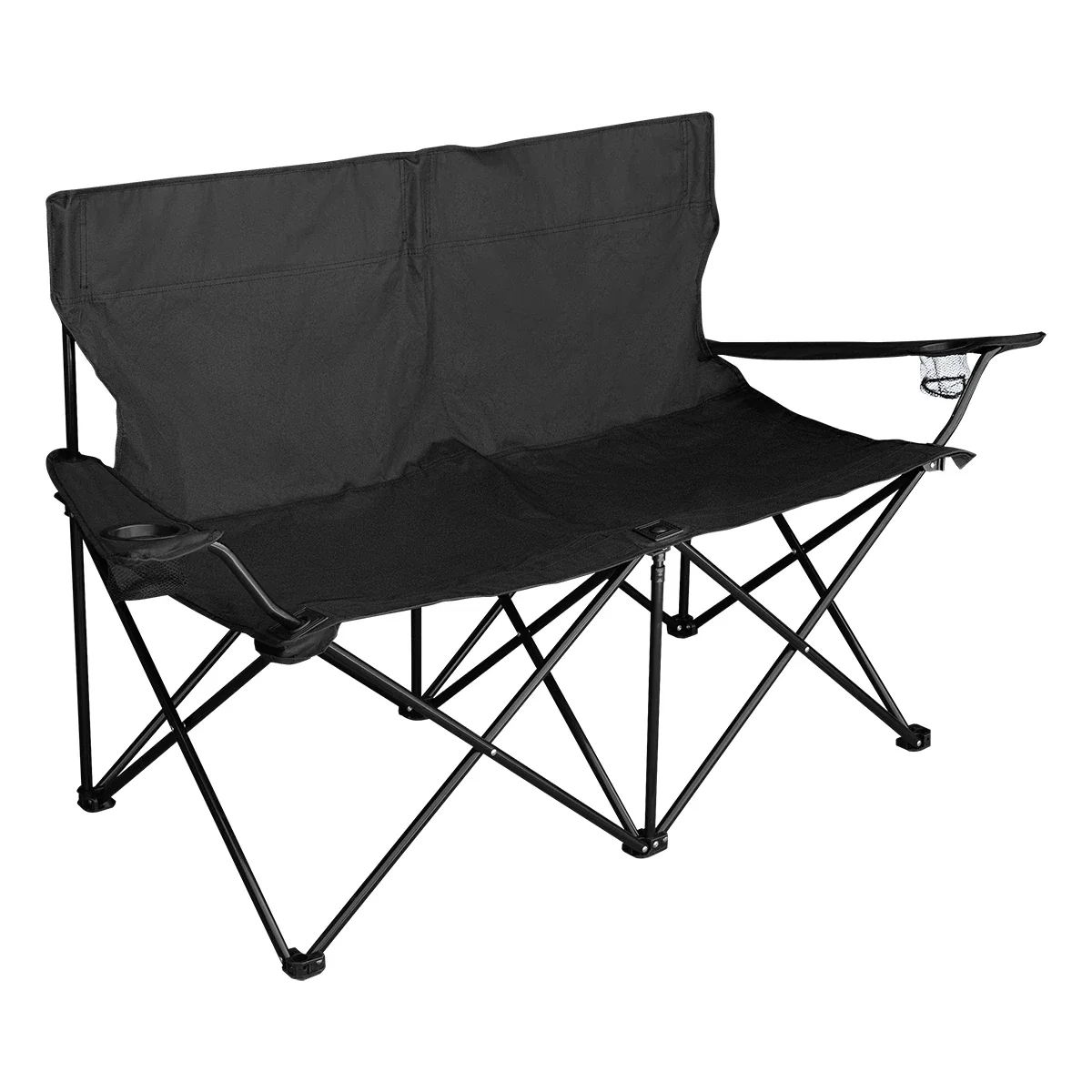 Folded frame packed inside the included bag