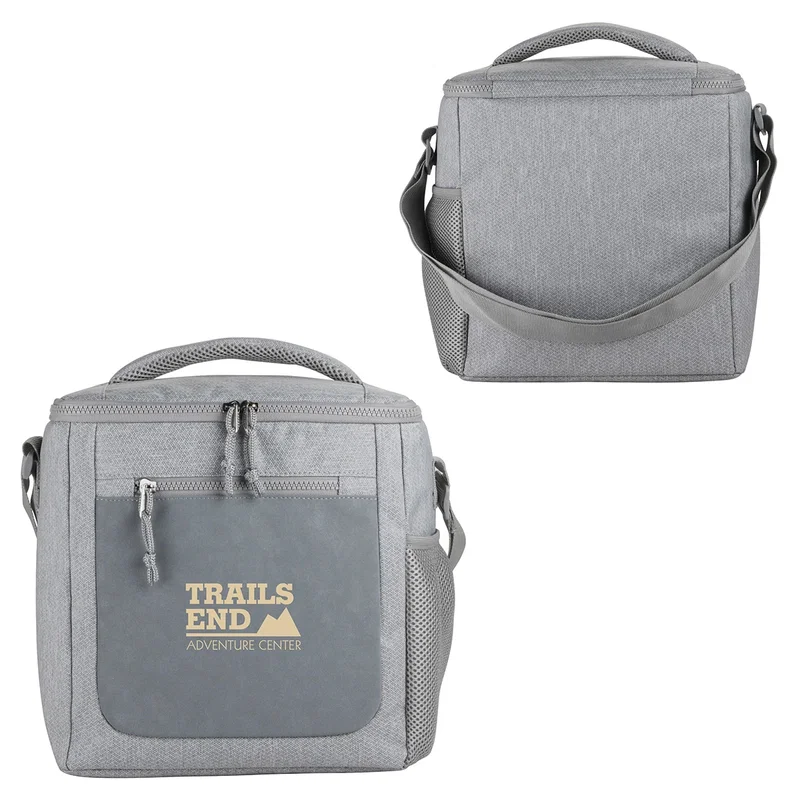 Custom Dove Cooler Bag, front view of the branded insulated cooler bag