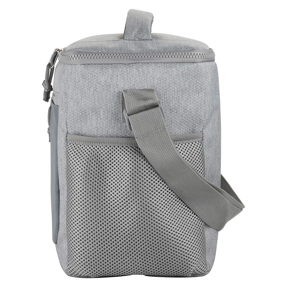 Promotional Dove Cooler Bag packed with drinks, branded cooler bag lifestyle shot