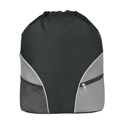 Front of the cinch pack shown flat against white