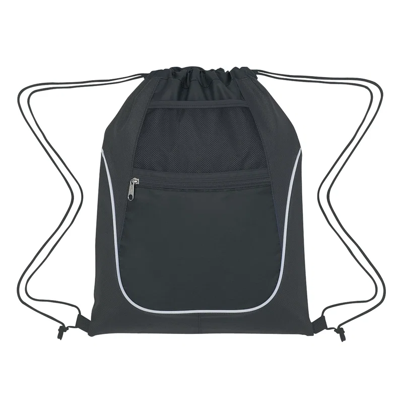 Drawstring Sports Pack w/ Dual Pockets — view 2
