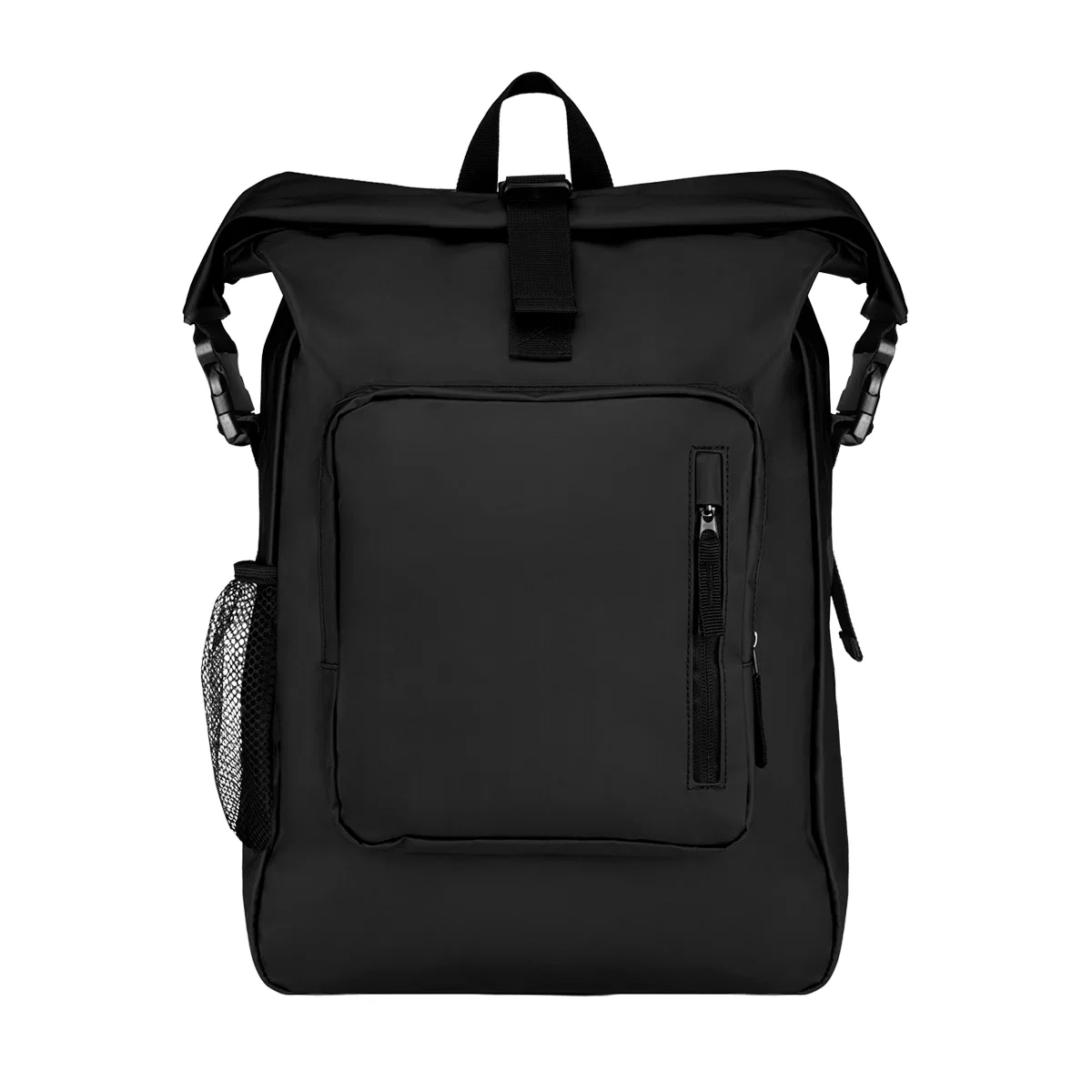 Straps and back panel seen from behind