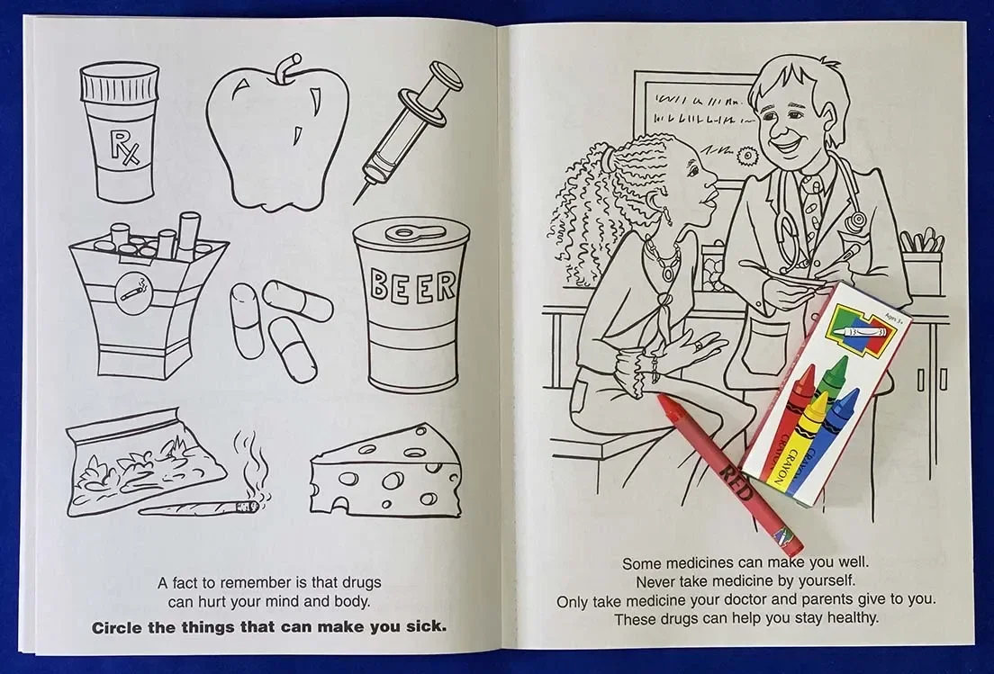 Drug Free Coloring & Activity Book — view 3