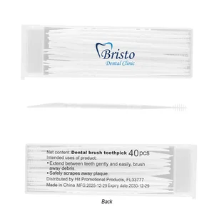 Dual-Action Dental Picks In Travel Case