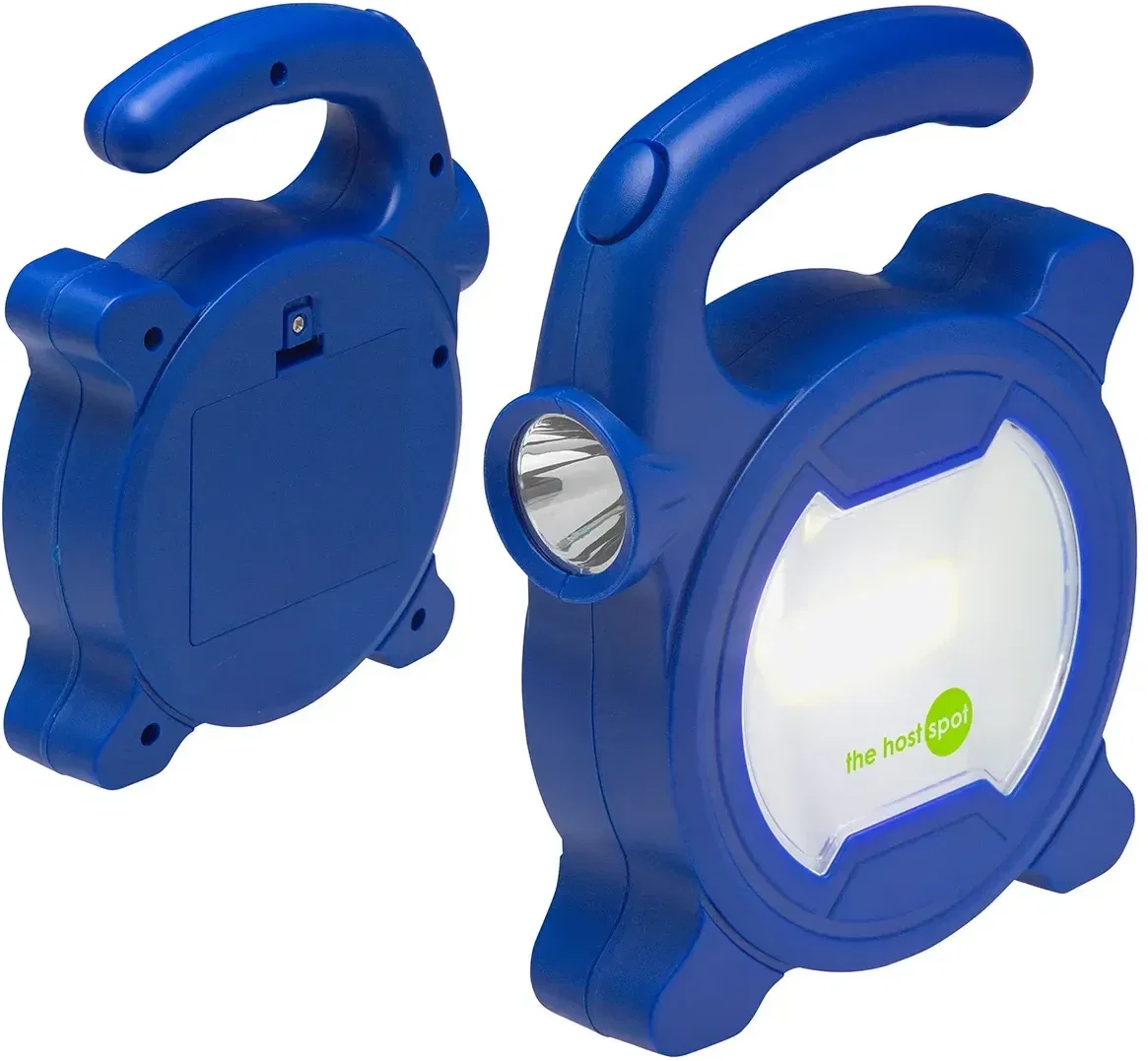 Promotional Dual Beam work light side COB panel flooding a work area