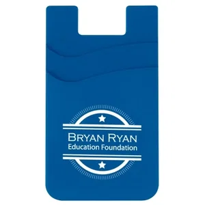 Dual Pocket Silicone Phone Wallet