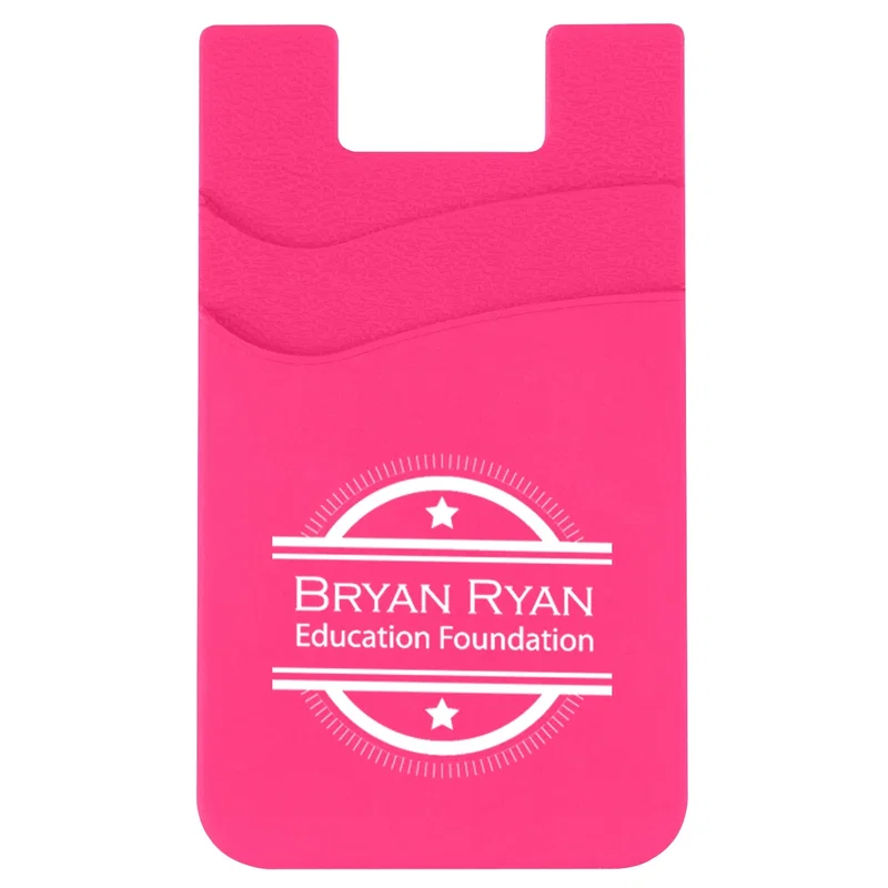 Adhesive backing revealed on the reverse side