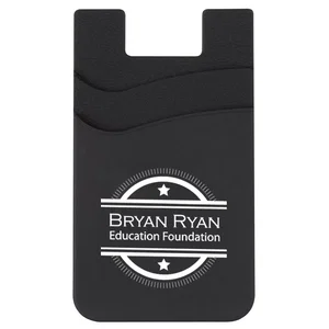 Dual Pocket Silicone Phone Wallet
