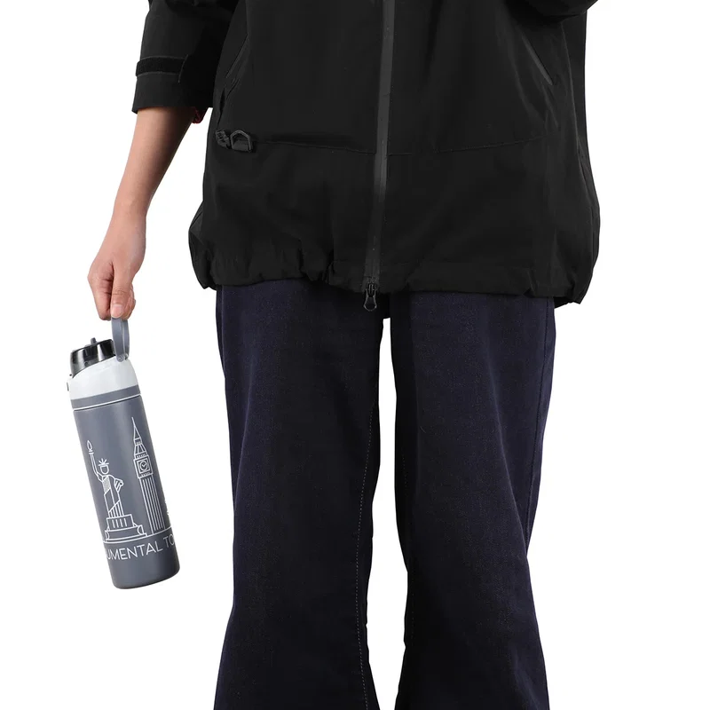 Group shot of Dunes 24 oz Vacuum Insulated Stainless Steel Bottles in multiple color options