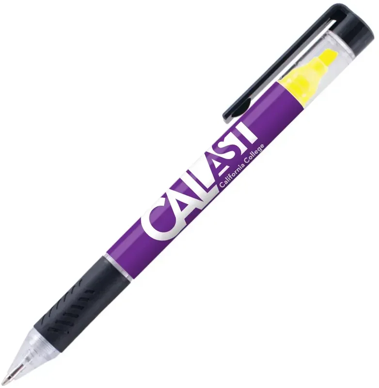 Duplex Pen & Highlighter Combo (Black or Blue Ink) — view 12