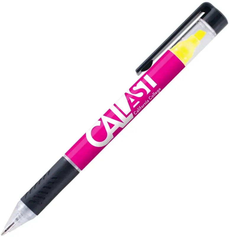 Duplex Pen & Highlighter Combo (Black or Blue Ink) — view 13