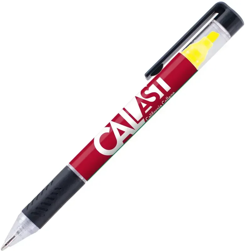 Duplex Pen & Highlighter Combo (Black or Blue Ink) — view 17