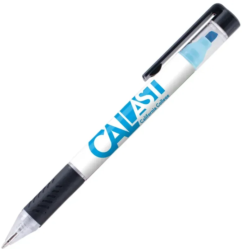 Duplex Pen & Highlighter Combo (Black or Blue Ink) — view 20