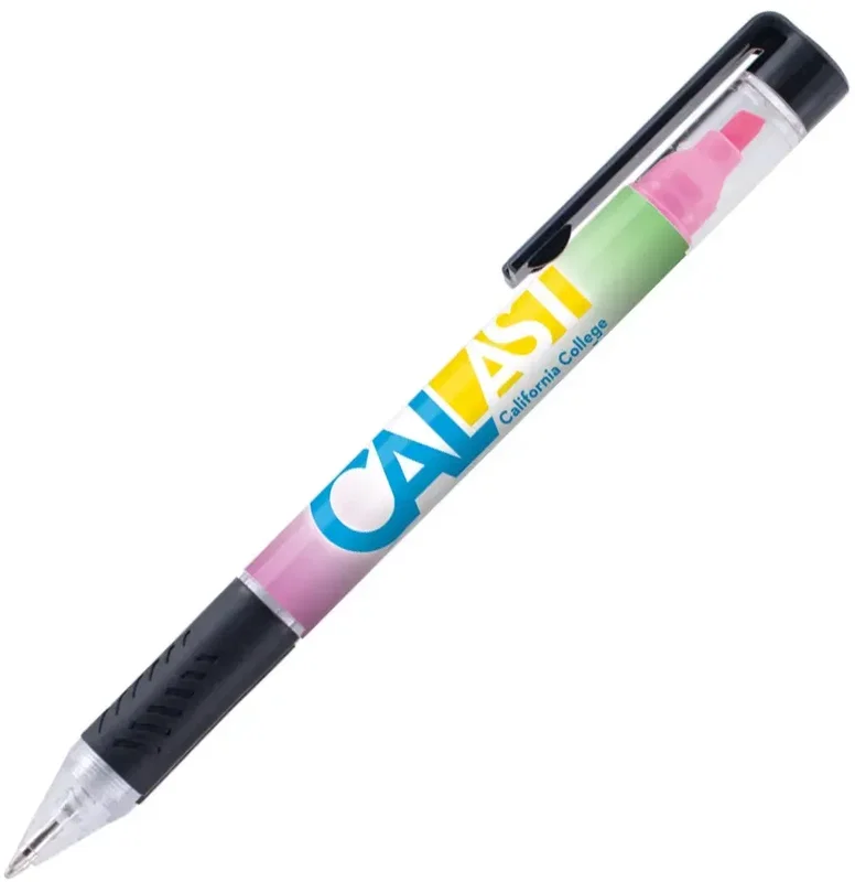 Duplex Pen & Highlighter Combo (Black or Blue Ink) — view 22
