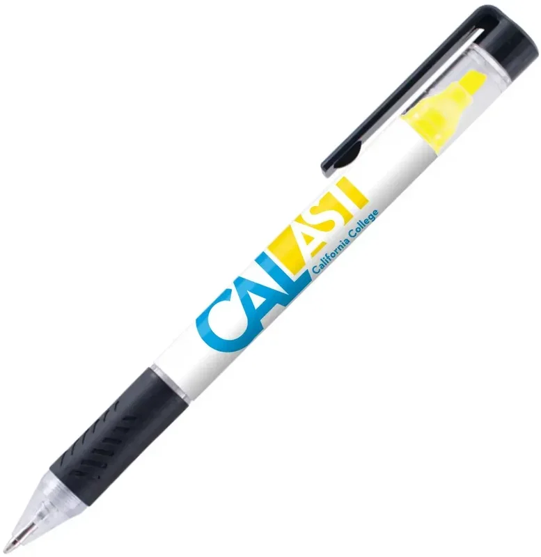 Duplex Pen & Highlighter Combo (Black or Blue Ink) — view 23