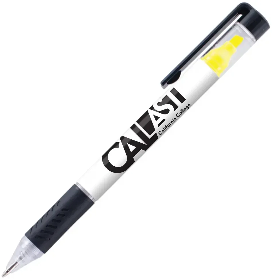 Duplex Pen & Highlighter Combo (Black or Blue Ink) — view 3