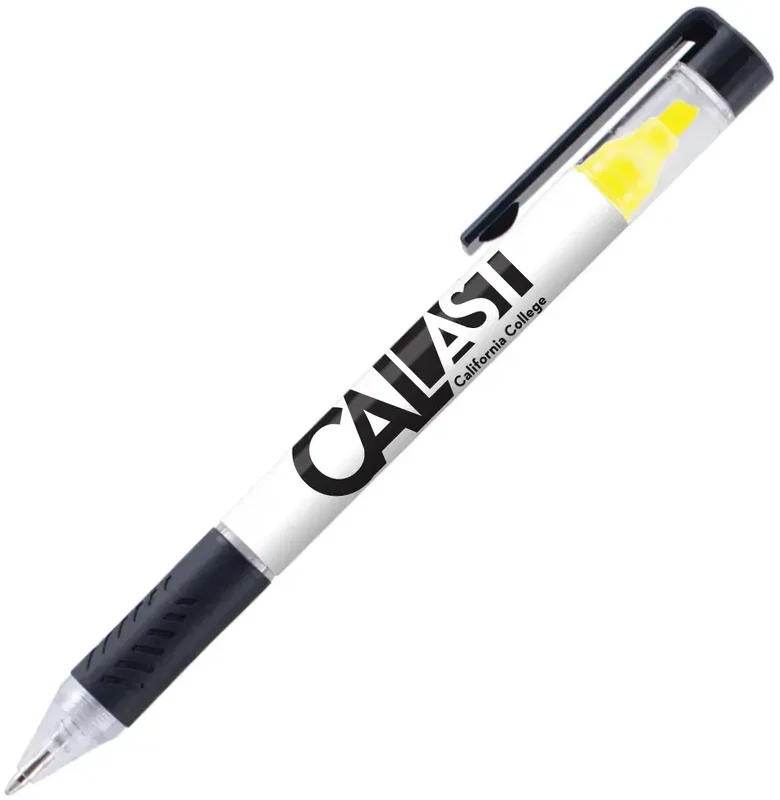 Duplex Pen & Highlighter Combo (Black or Blue Ink) — view 3