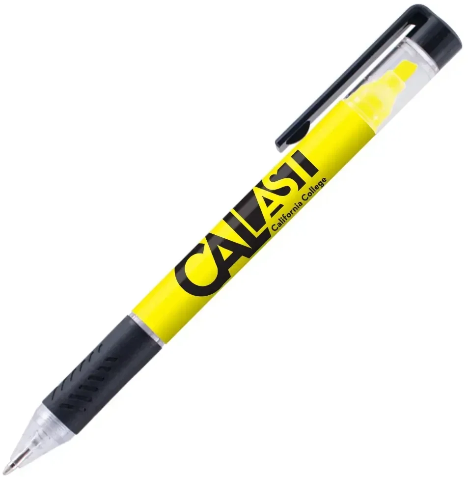 Duplex Pen & Highlighter Combo (Black or Blue Ink) — view 4