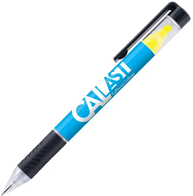 Duplex Pen & Highlighter Combo (Black or Blue Ink) — view 9