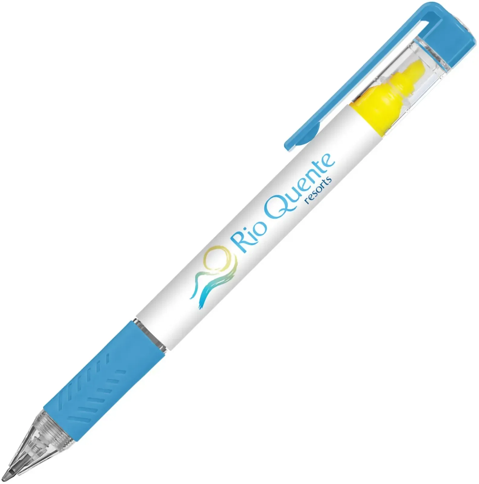 Duplex Brights Pen & Highlighter Combo (Black or Blue Ink) — view 3