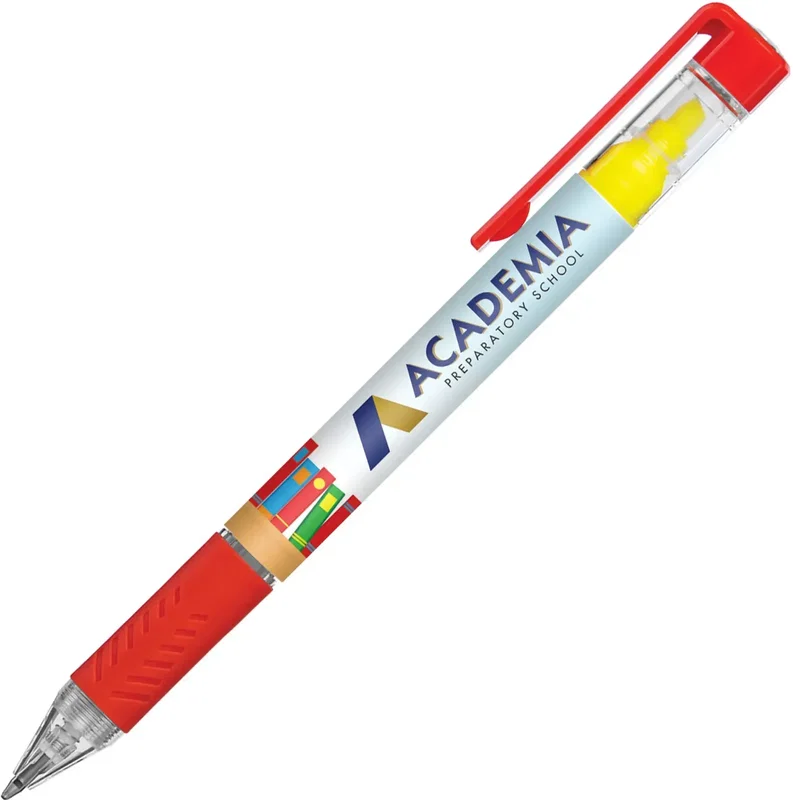Duplex Brights Pen & Highlighter Combo (Black or Blue Ink) — view 5