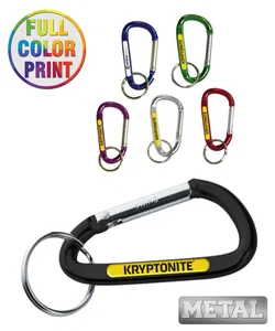 Durable Metal Carabiner Keychain (6mm)