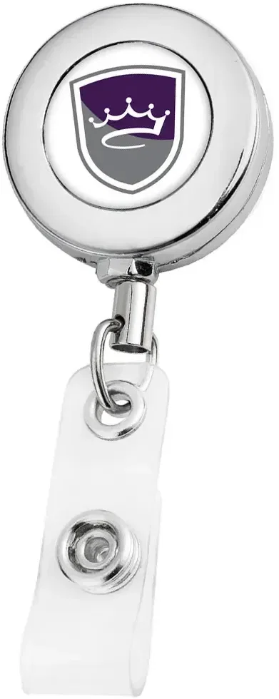 Durable Metal ID Badge Reel (Round & Square)