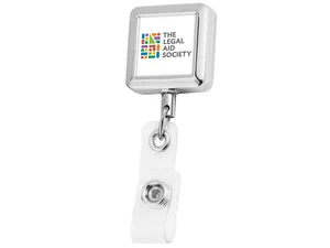 Durable Metal ID Badge Reel (Round & Square)