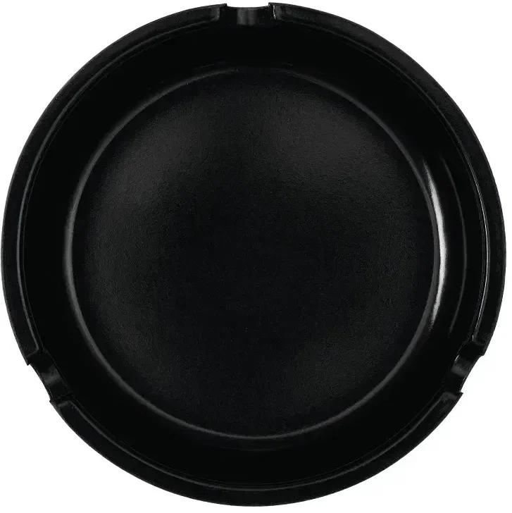 Custom Branded Plastic Ashtray - Heatproof w/3 Grooves — view 2