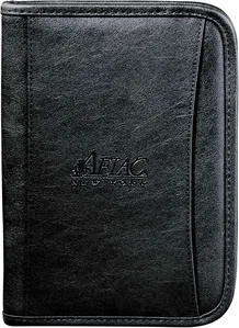 Jr. Zippered Padfolio with Notepad, 5" x 8"