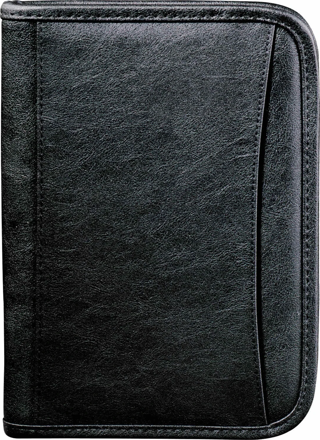 Custom Branded DuraHyde Jr. Zippered Padfolio with Notepad - 5"x8" — view 6