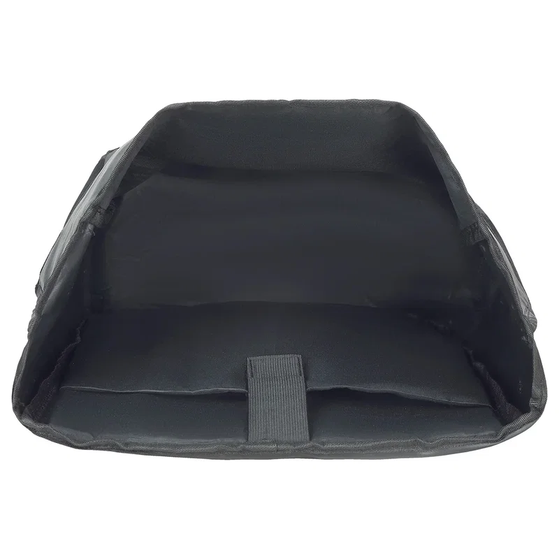 Interior view of the custom Durango Rolltop Polyester Backpack's main compartment