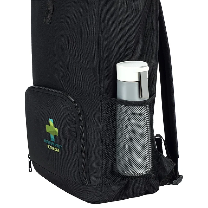 Durango Rolltop Polyester Backpack shown in a color option variation