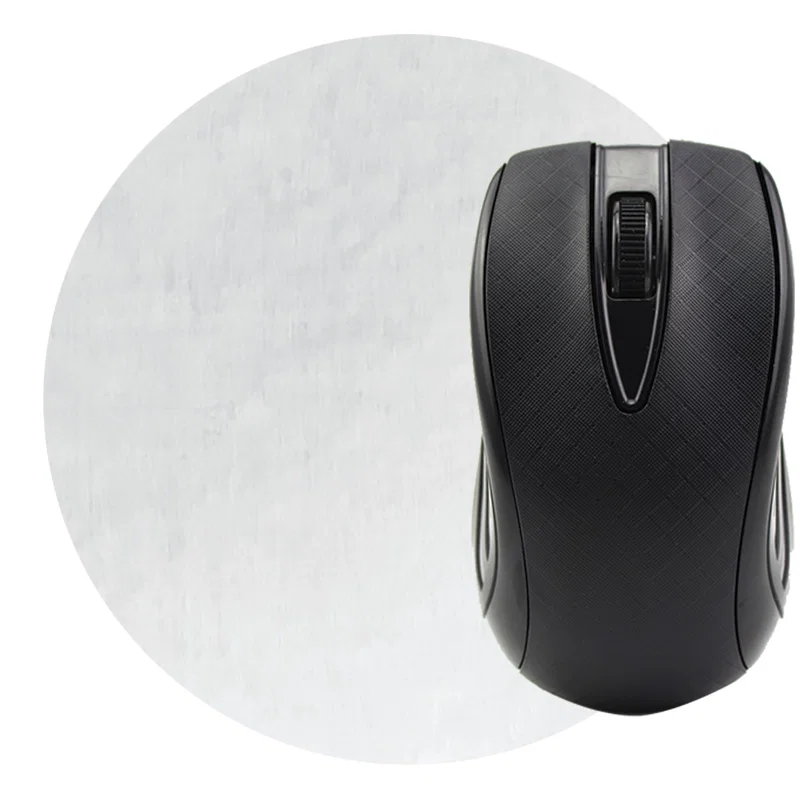Dye Sublimated Computer Mouse Pad - 5" Dia. — view 2