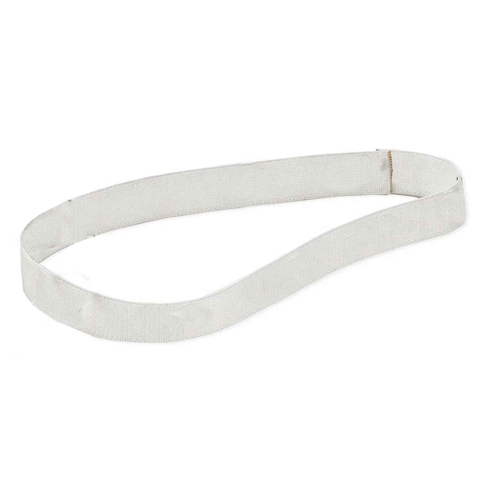 Worn across the forehead during a workout