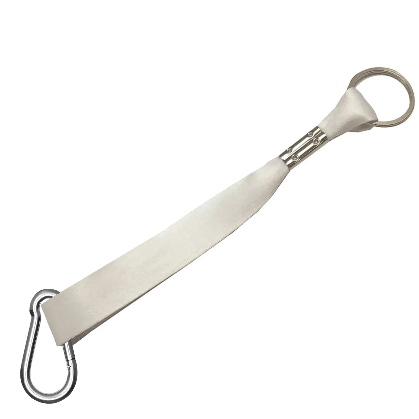Printable strap area on the narrow white fob