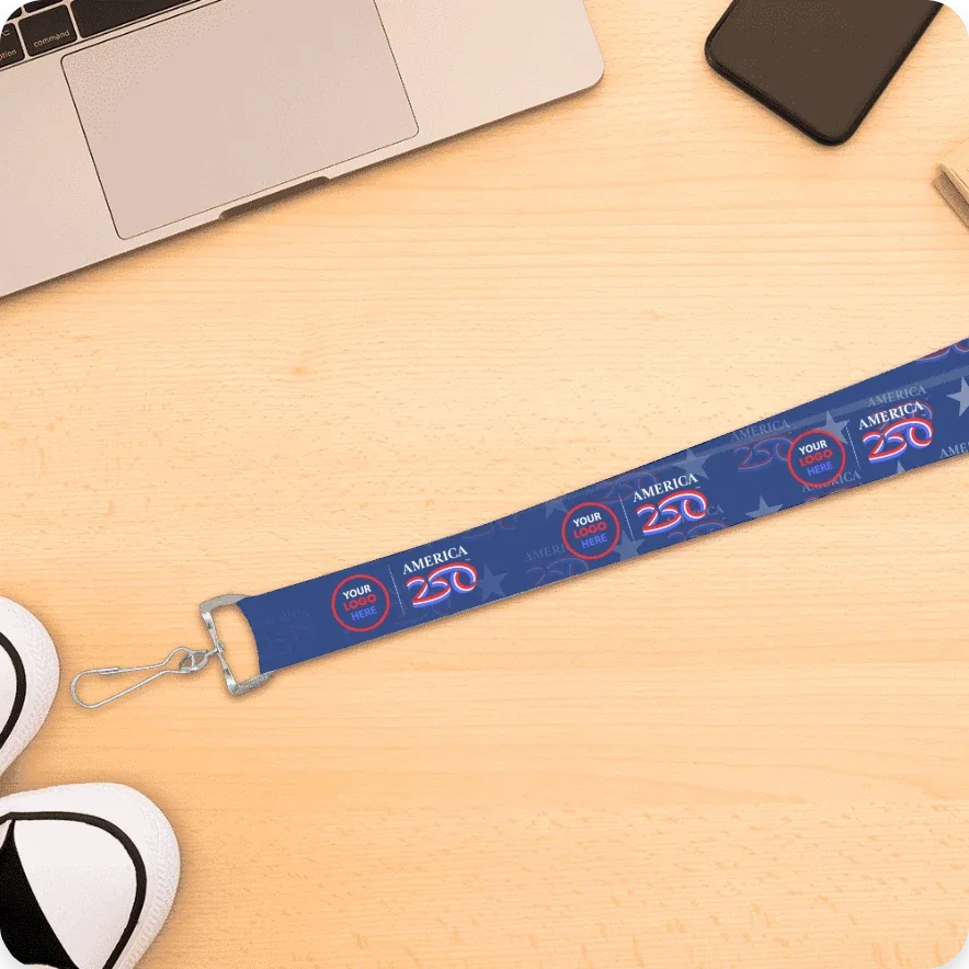 Dye Sublimated Lanyards: 1/2" W x 36" L