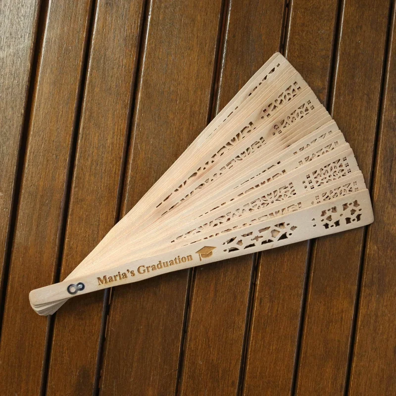 Dynasty Wood Hand Fan — view 6