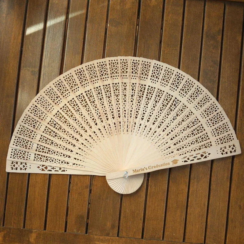 Dynasty Wood Hand Fan — view 7