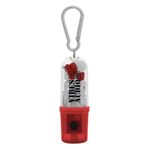 Earbuds With Flashlight Case