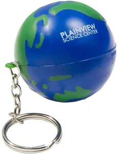 Earthball Stress Reliever Keychain